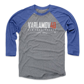 Semyon Varlamov Men's Baseball T-Shirt | 500 LEVEL
