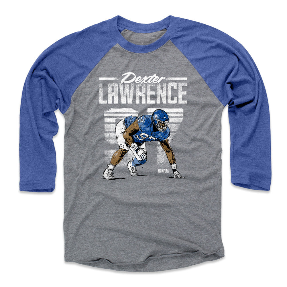 Dexter Lawrence Men&#39;s Baseball T-Shirt | 500 LEVEL