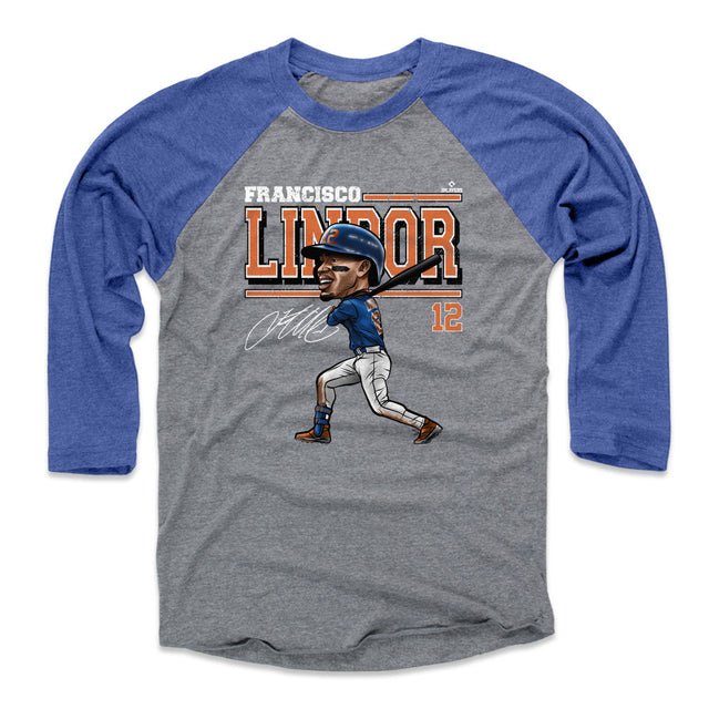 Francisco Lindor Men's Baseball T-Shirt | 500 LEVEL