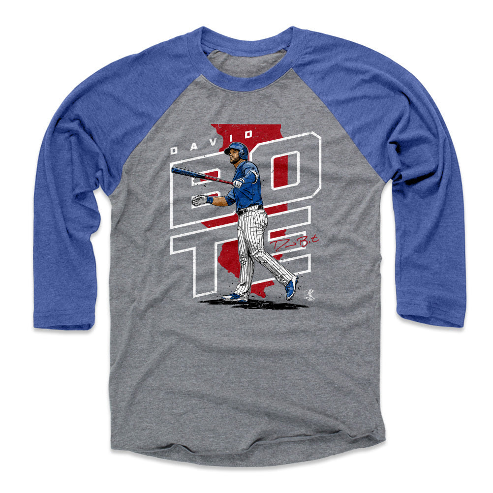 David Bote Men&#39;s Baseball T-Shirt | 500 LEVEL