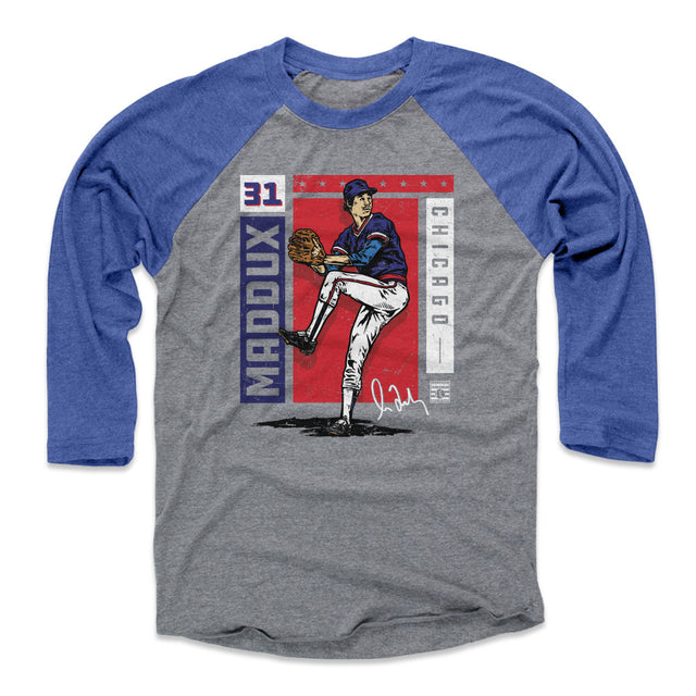 Greg Maddux Men's Baseball T-Shirt | 500 LEVEL