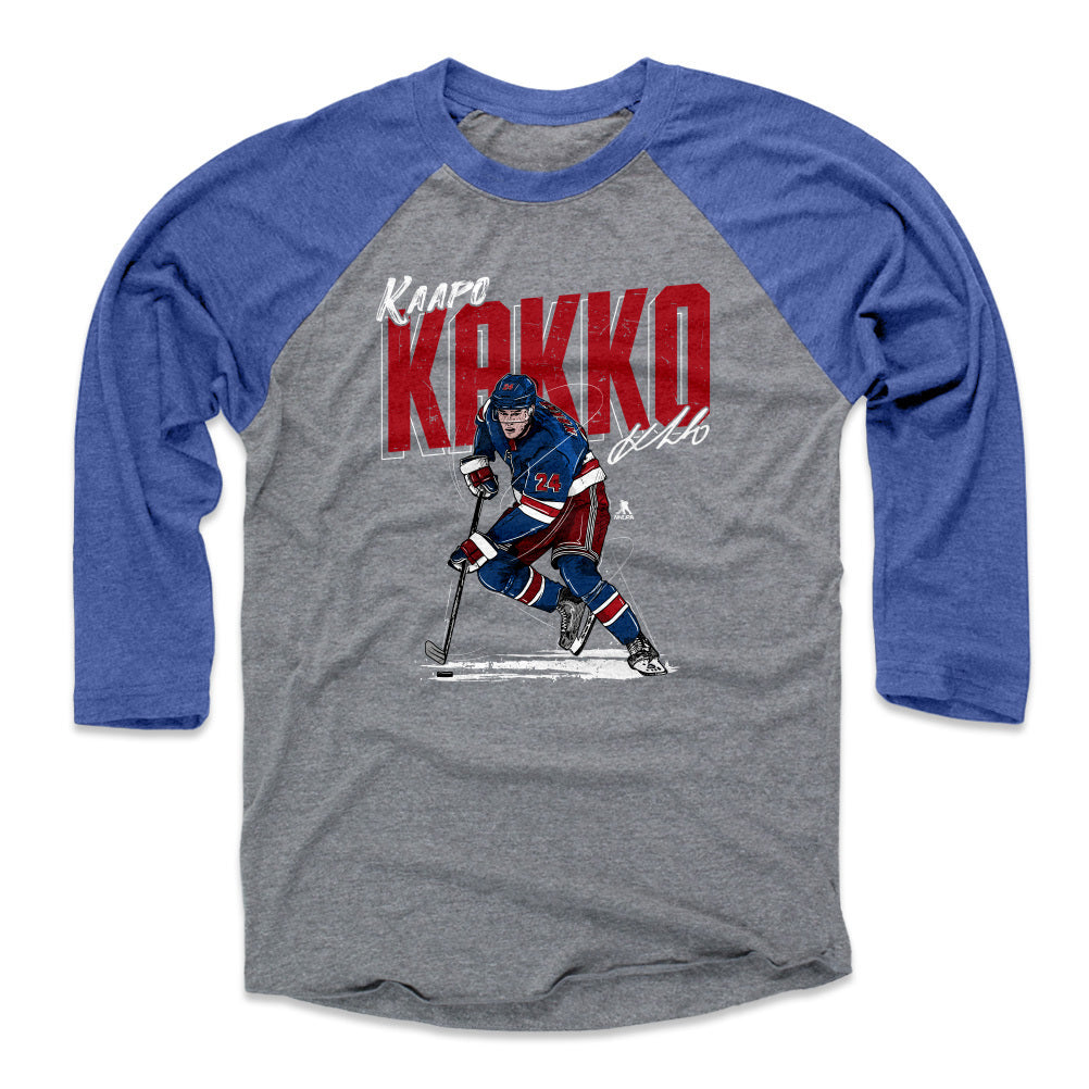 Kaapo Kakko Men&#39;s Baseball T-Shirt | 500 LEVEL