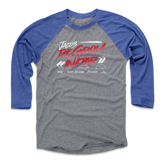 Jacob deGrom Men's Baseball T-Shirt | 500 LEVEL