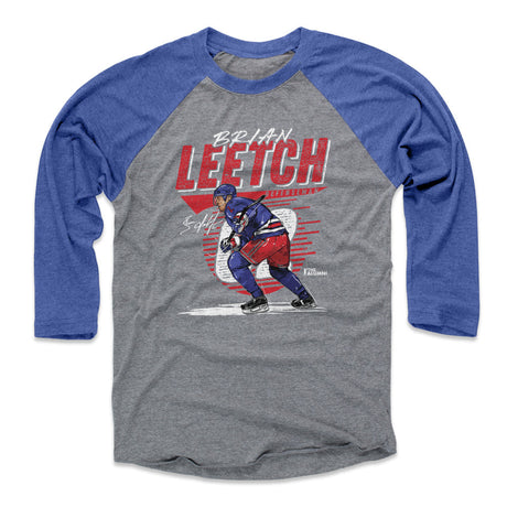 Brian Leetch Men's Baseball T-Shirt | 500 LEVEL