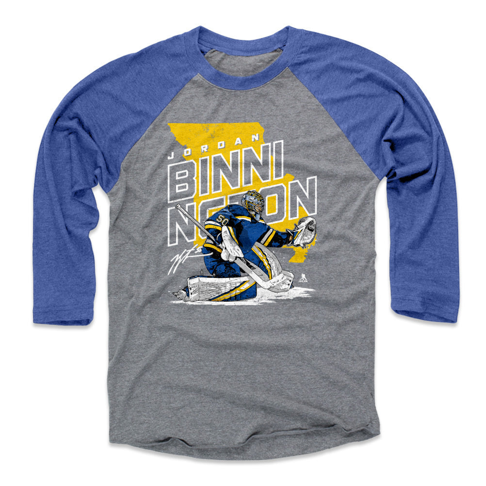 Jordan Binnington Men's Baseball T-Shirt | 500 LEVEL