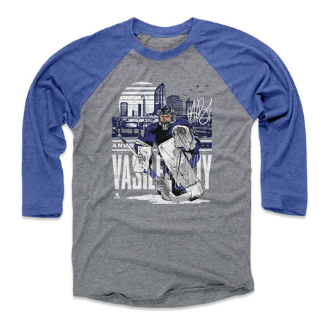 Andrei Vasilevskiy Men's Baseball T-Shirt | 500 LEVEL