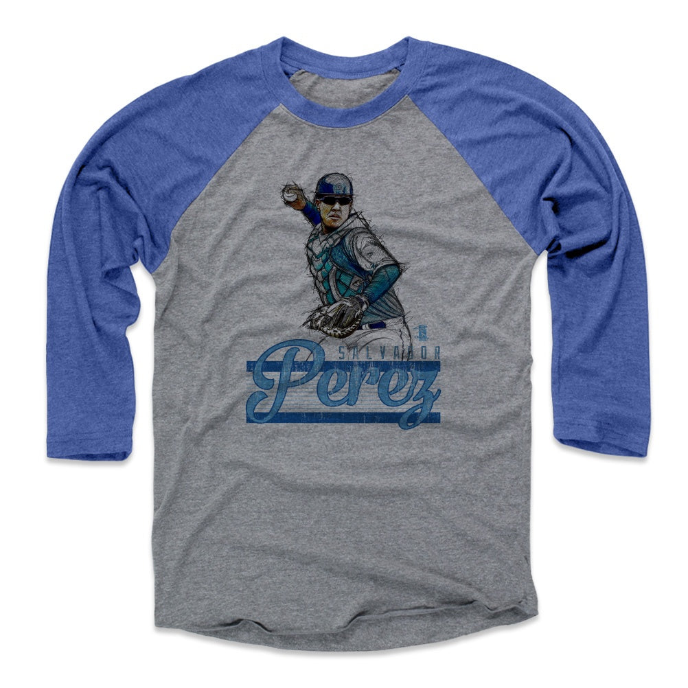Salvador Perez Men's Baseball T-Shirt | 500 LEVEL