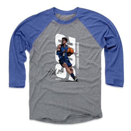 Shai Gilgeous-Alexander Men's Baseball T-Shirt | 500 LEVEL