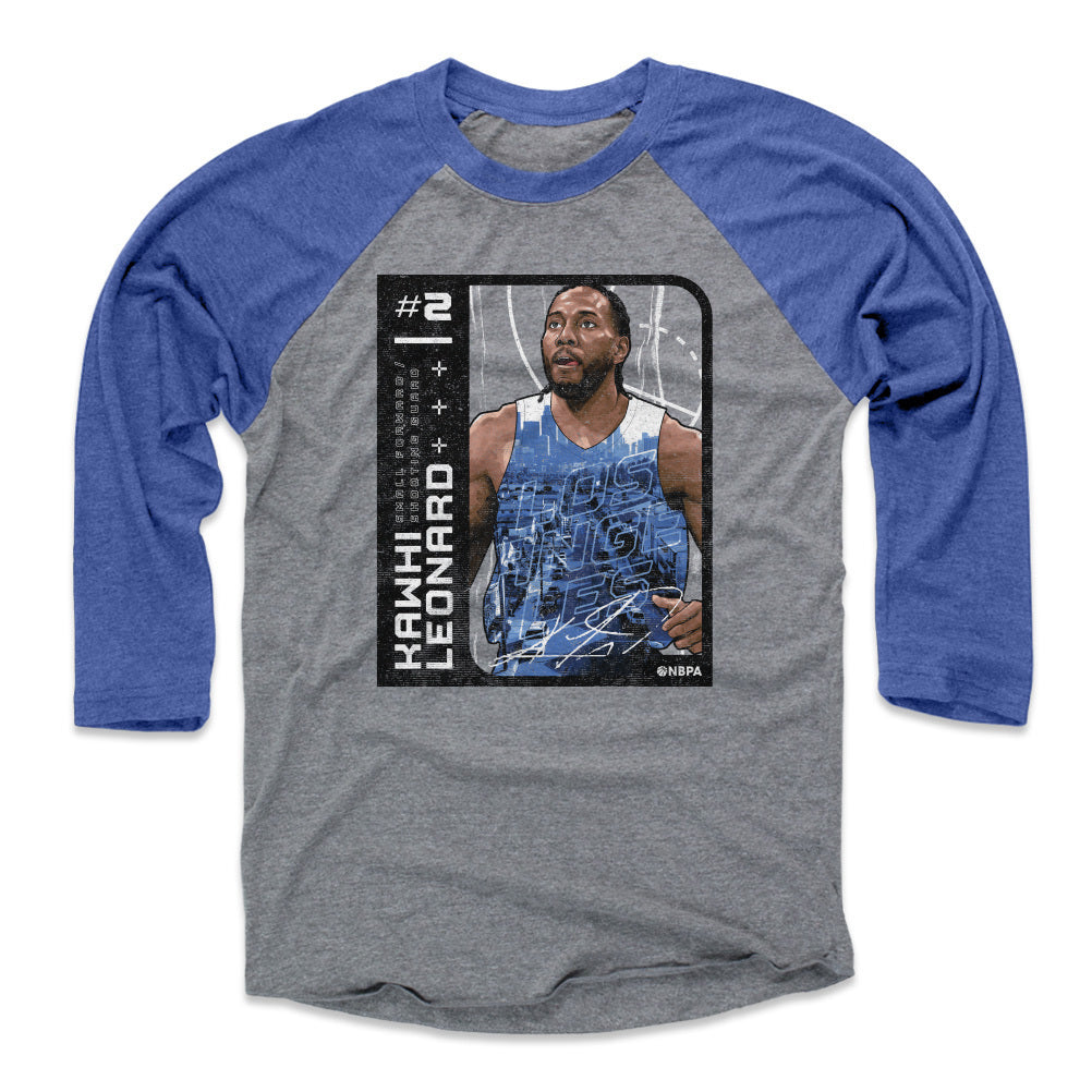 Kawhi Leonard Men's Baseball T-Shirt | 500 LEVEL
