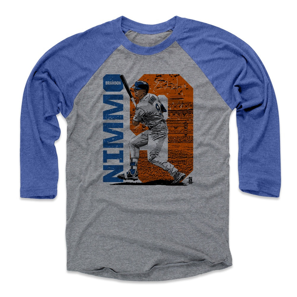 Brandon Nimmo Men&#39;s Baseball T-Shirt | 500 LEVEL
