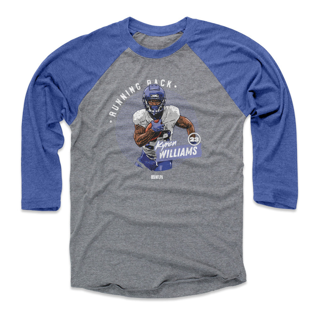 Kyren Williams Men's Baseball T-Shirt | 500 LEVEL