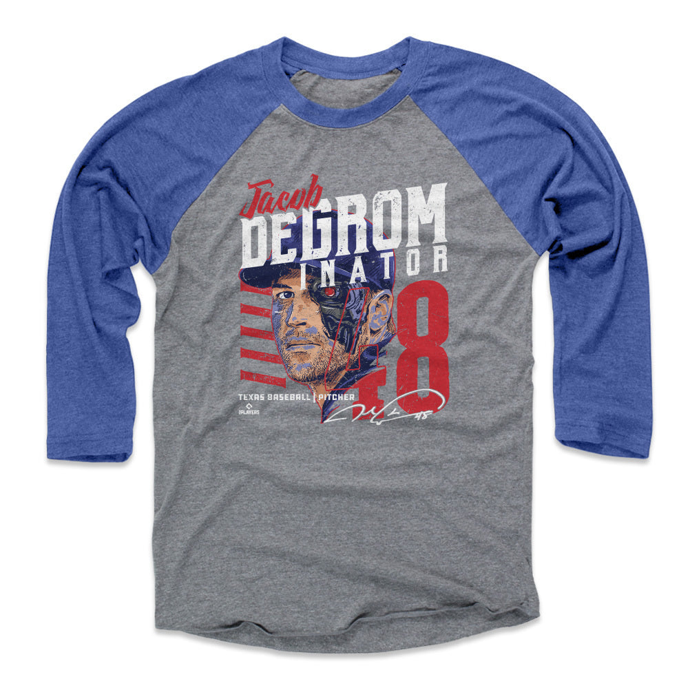 Jacob deGrom Men's Baseball T-Shirt | 500 LEVEL