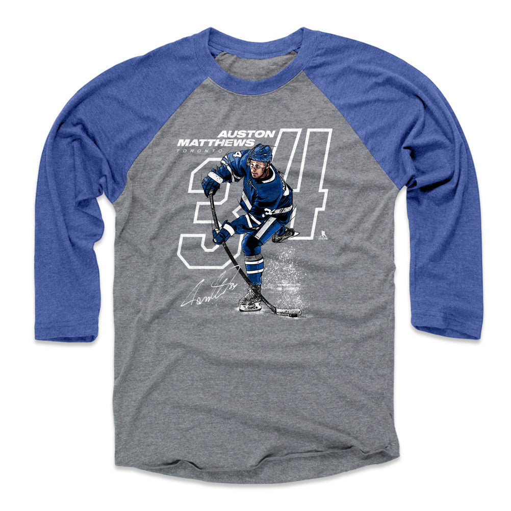 Auston Matthews Men's Baseball T-Shirt | 500 LEVEL