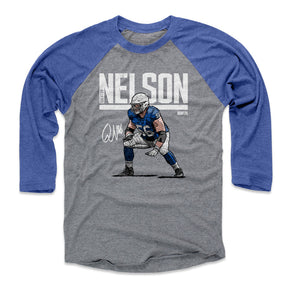 Quenton Nelson Men's Baseball T-Shirt | 500 LEVEL