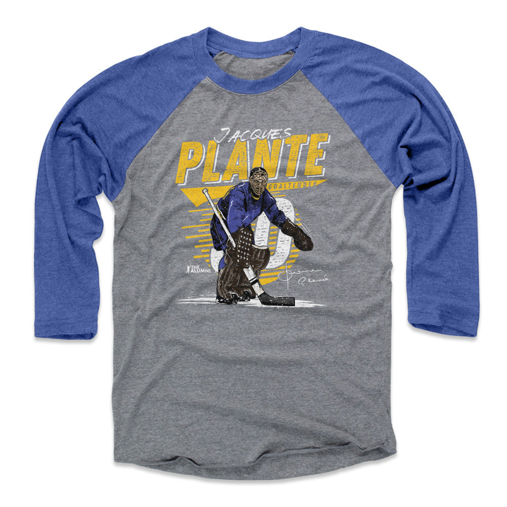 Jacques Plante Men's Baseball T-Shirt | 500 LEVEL