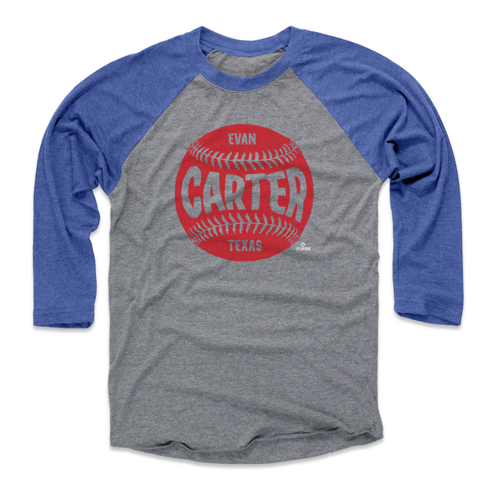 Evan Carter Men&#39;s Baseball T-Shirt | 500 LEVEL