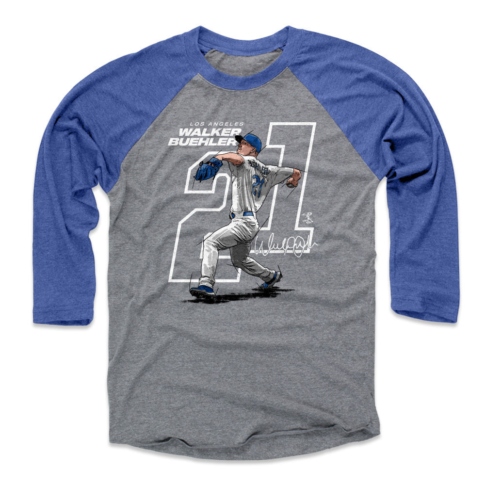 Walker Buehler Men&#39;s Baseball T-Shirt | 500 LEVEL