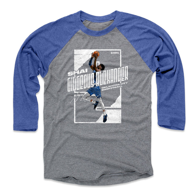 Shai Gilgeous-Alexander Men's Baseball T-Shirt | 500 LEVEL