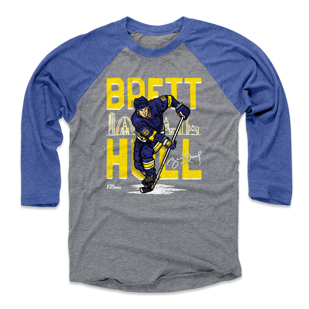 Brett Hull Men's Baseball T-Shirt | 500 LEVEL
