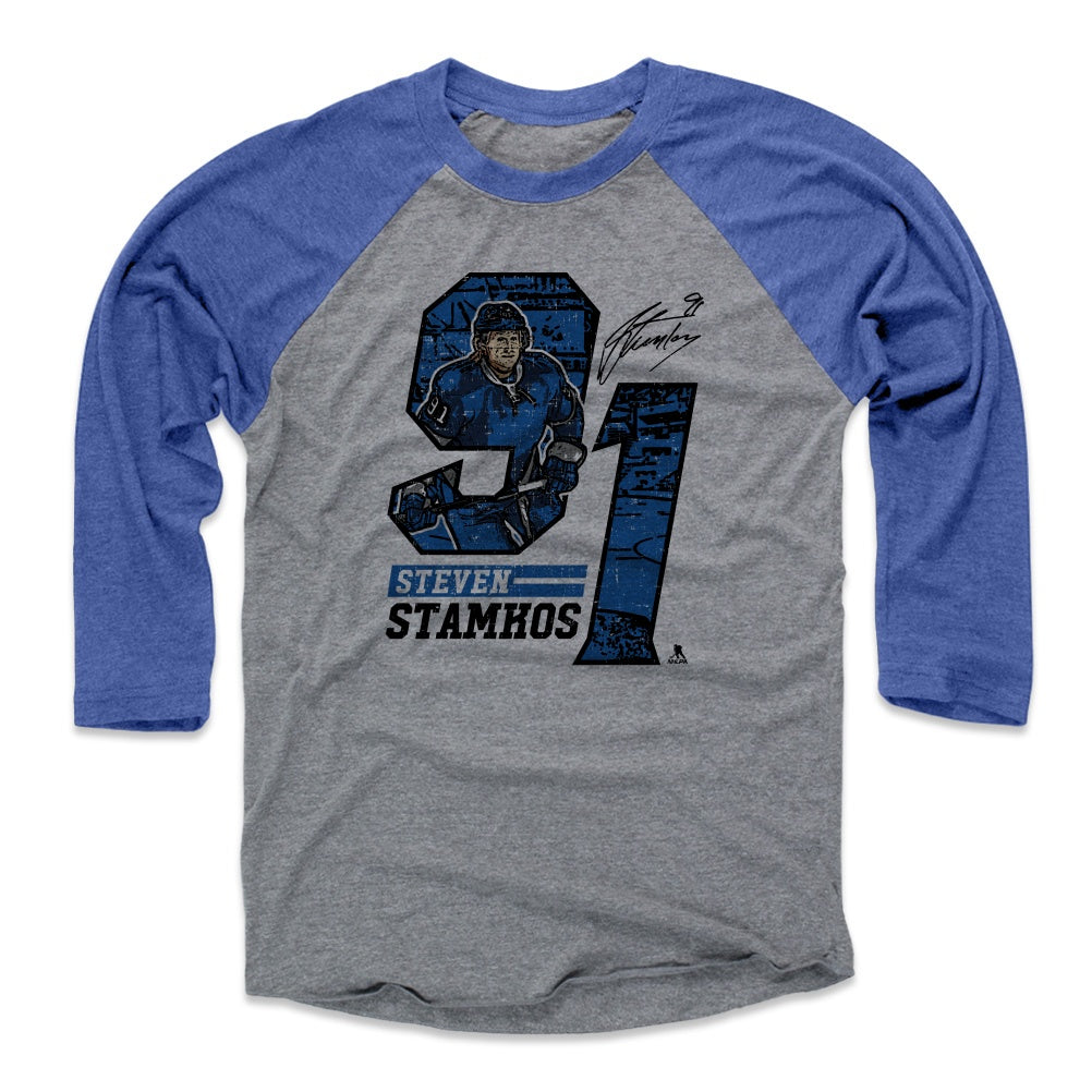 Steven Stamkos Men&#39;s Baseball T-Shirt | 500 LEVEL