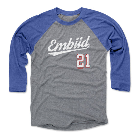 Joel Embiid Men's Baseball T-Shirt | 500 LEVEL