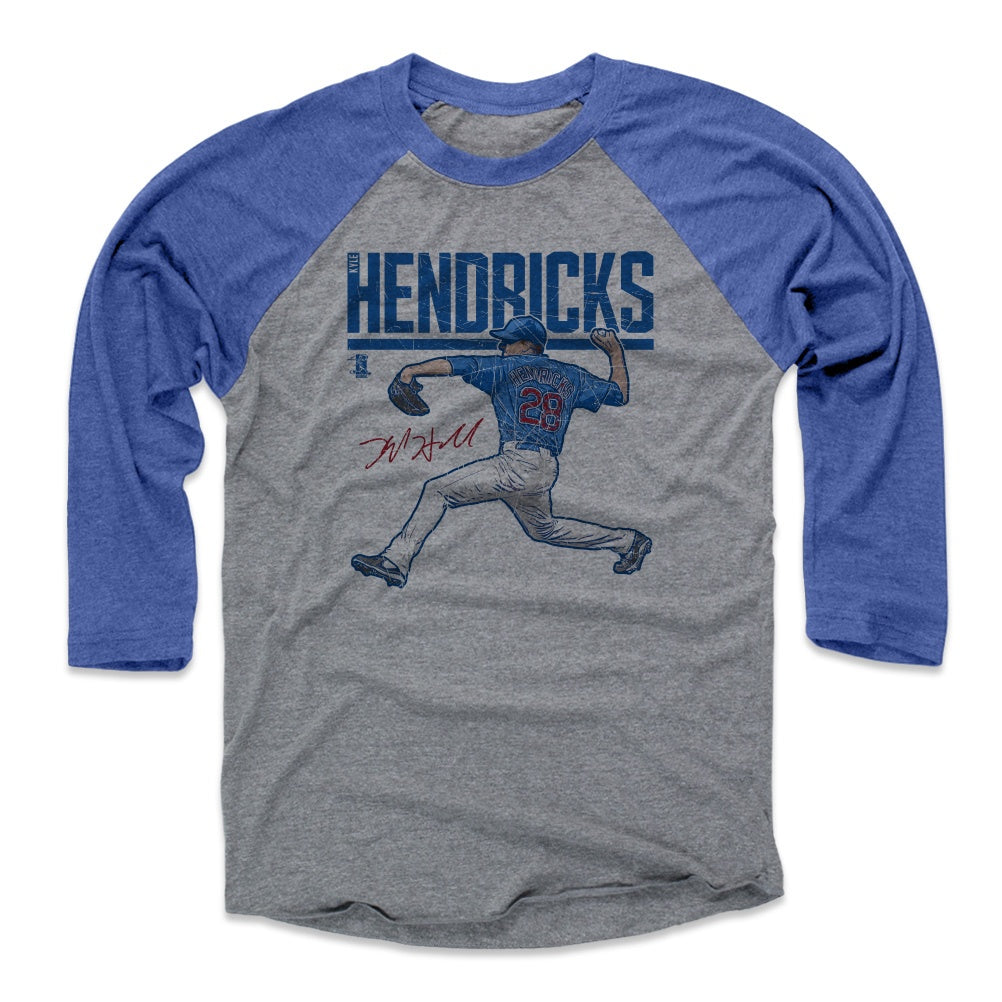 Kyle Hendricks Men&#39;s Baseball T-Shirt | 500 LEVEL