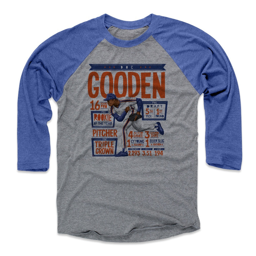 Dwight Gooden Men's Baseball T-Shirt | 500 LEVEL