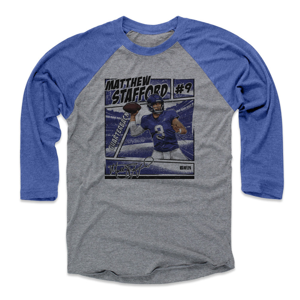 Matthew Stafford Men&#39;s Baseball T-Shirt | 500 LEVEL