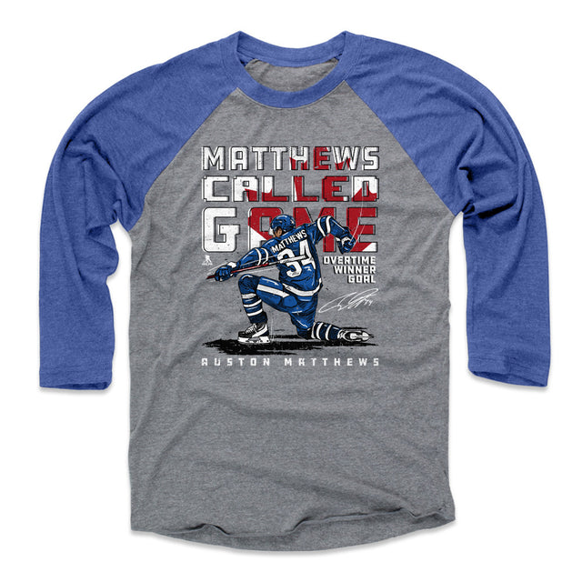 Auston Matthews Men's Baseball T-Shirt | 500 LEVEL