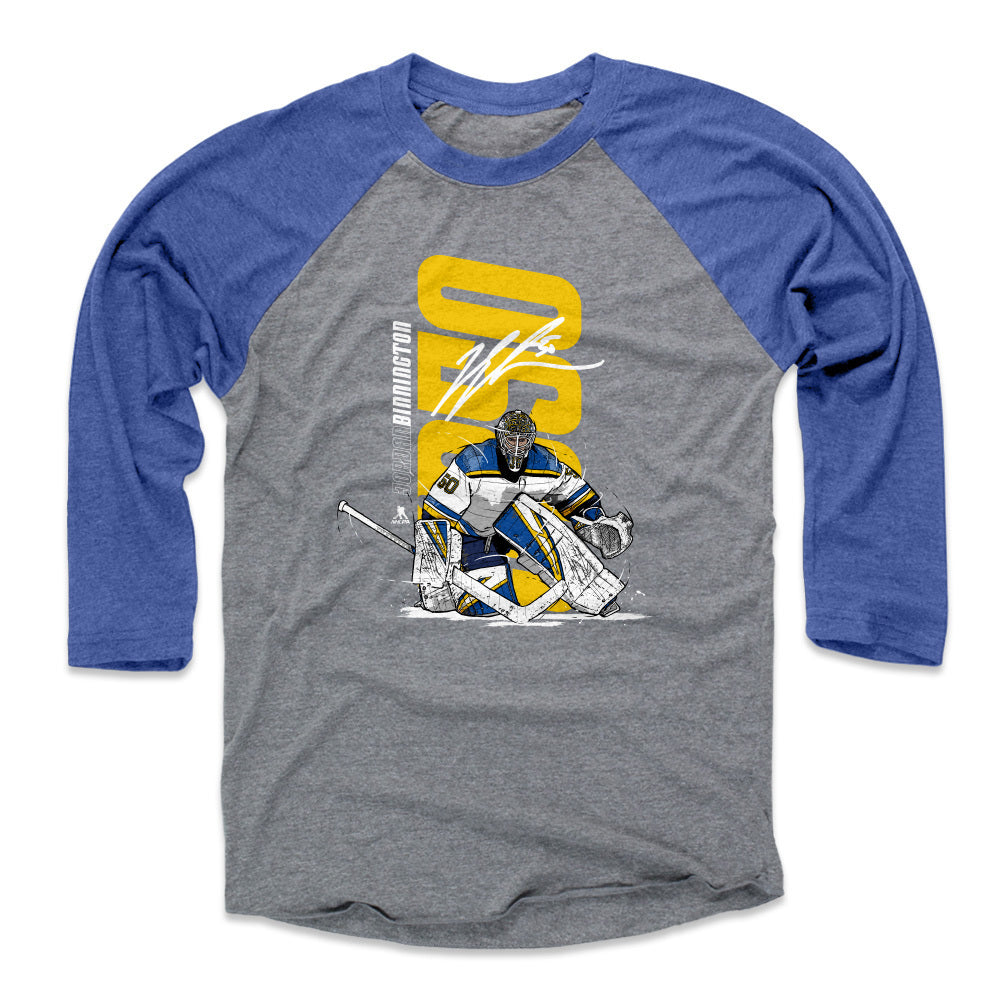 Jordan Binnington Men's Baseball T-Shirt | 500 LEVEL