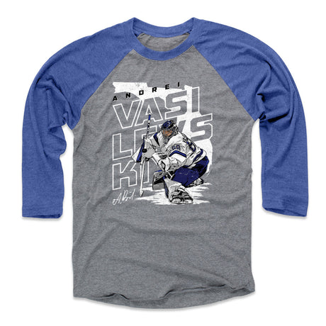 Andrei Vasilevskiy Men's Baseball T-Shirt | 500 LEVEL