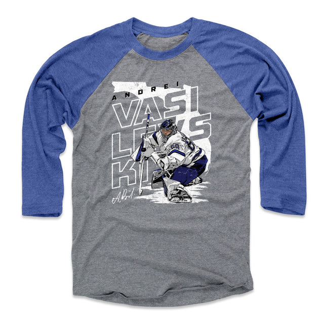 Andrei Vasilevskiy Men's Baseball T-Shirt | 500 LEVEL