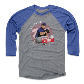 Justin Steele Men's Baseball T-Shirt | 500 LEVEL