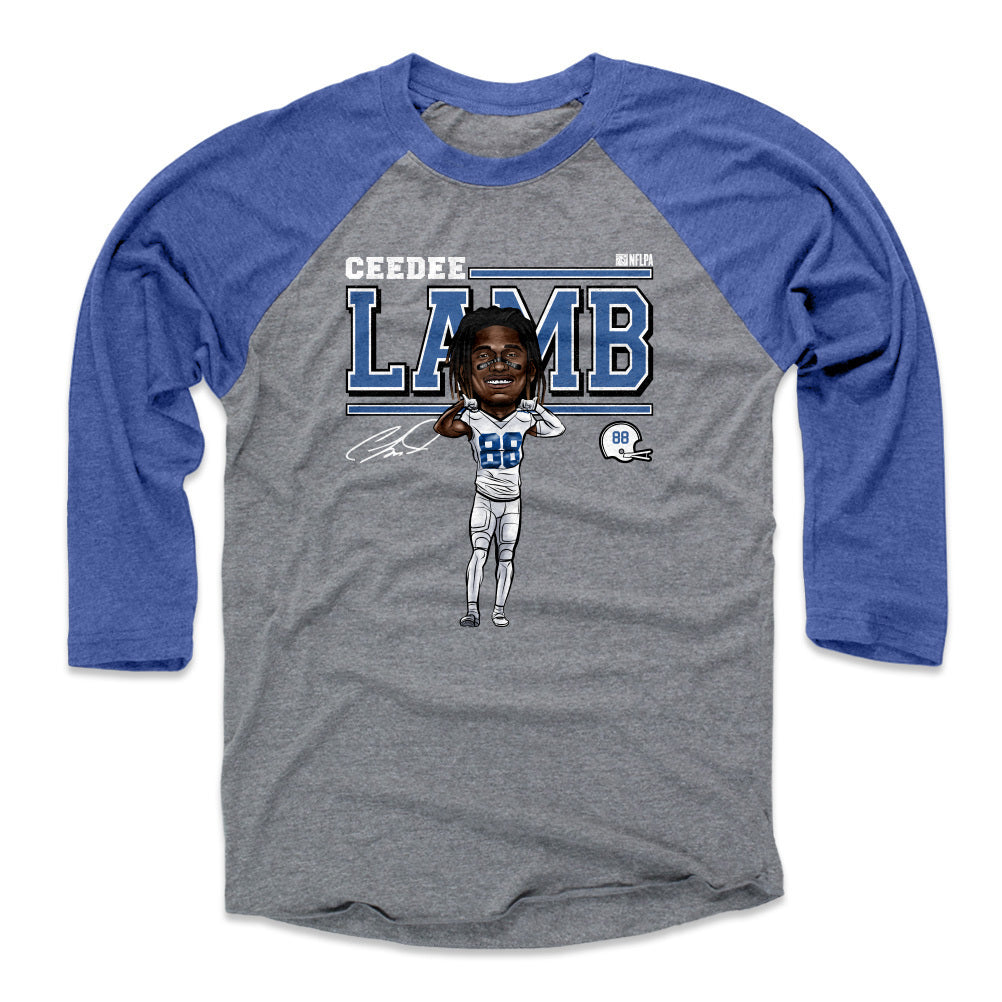 CeeDee Lamb Men&#39;s Baseball T-Shirt | 500 LEVEL