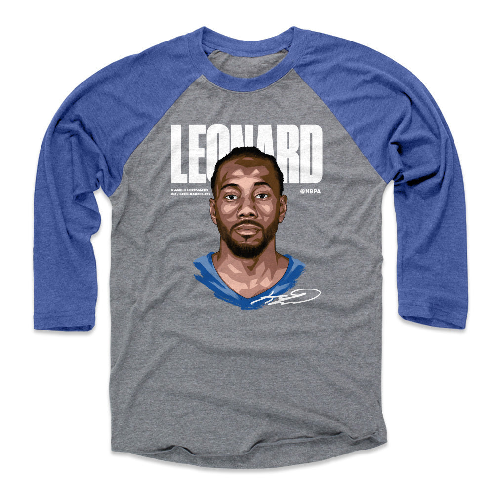 Kawhi Leonard Men's Baseball T-Shirt | 500 LEVEL