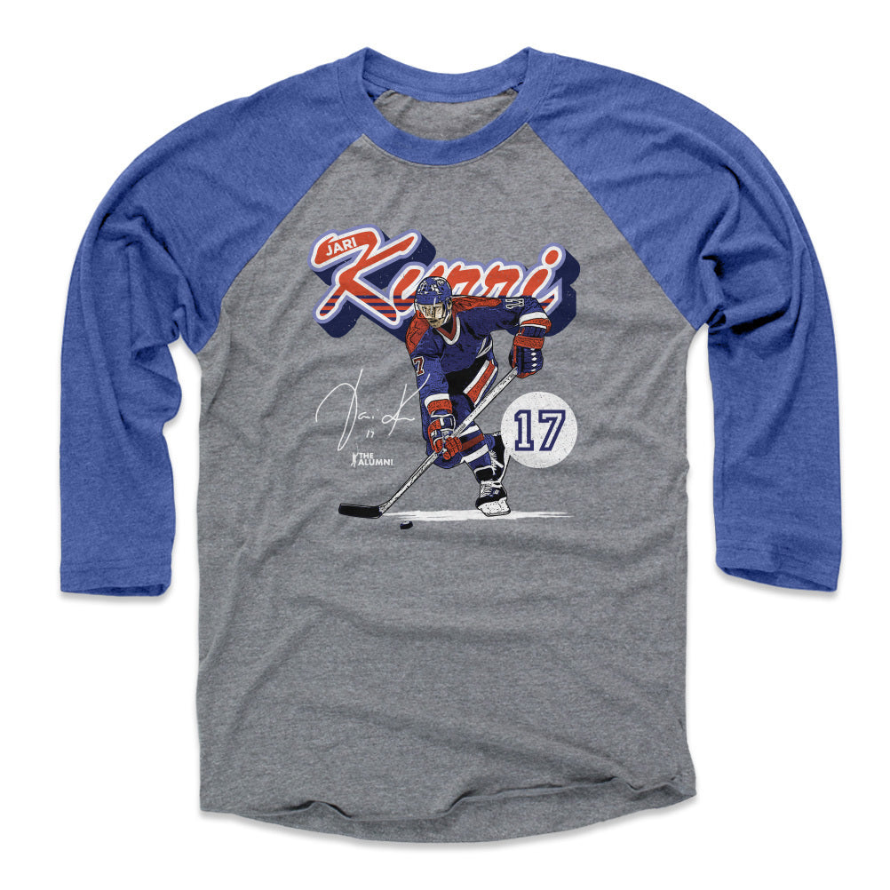 Jari Kurri Men's Baseball T-Shirt | 500 LEVEL
