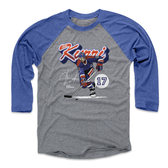 Jari Kurri Men's Baseball T-Shirt | 500 LEVEL