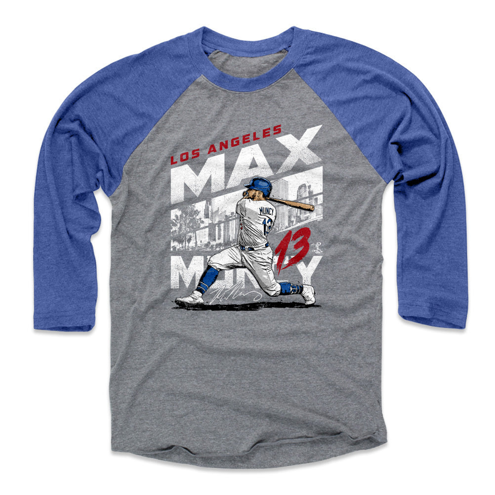 Max Muncy Men&#39;s Baseball T-Shirt | 500 LEVEL