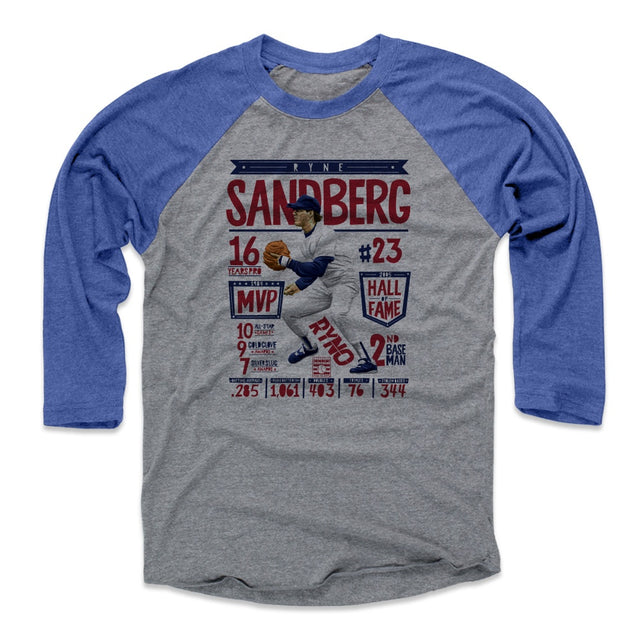 Ryne Sandberg Men's Baseball T-Shirt | 500 LEVEL