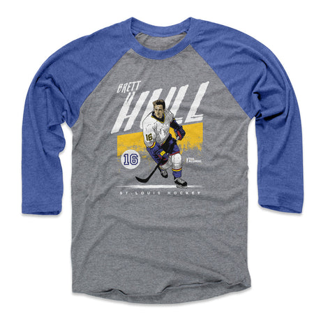 Brett Hull Men's Baseball T-Shirt | 500 LEVEL