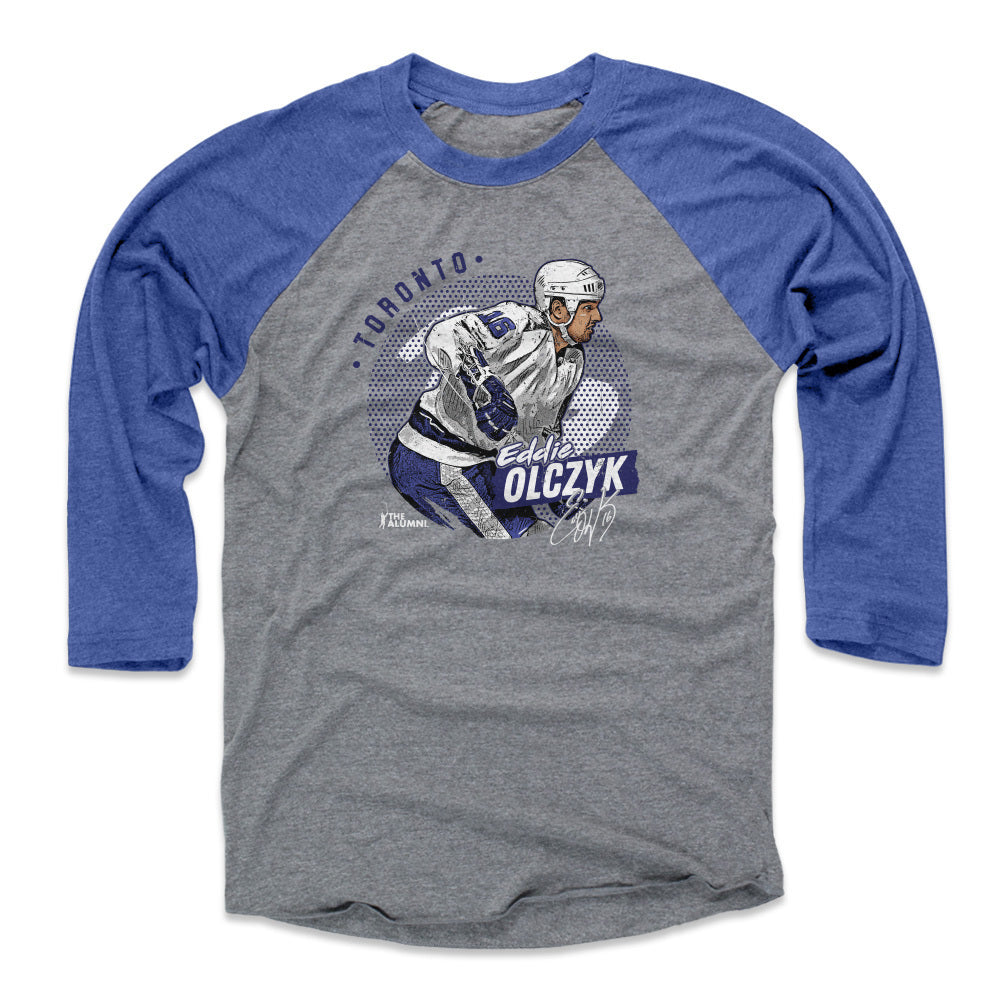 Eddie Olczyk Men's Baseball T-Shirt | 500 LEVEL