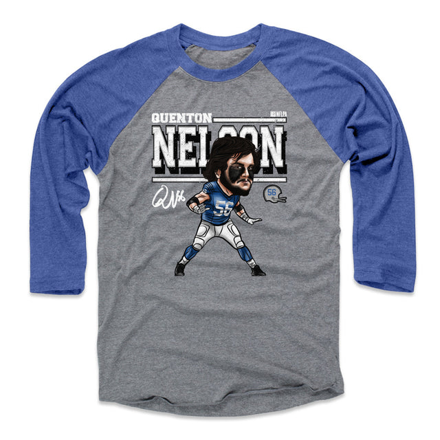 Quenton Nelson Men's Baseball T-Shirt | 500 LEVEL