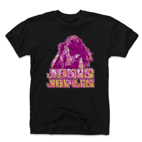 Janis Joplin Men's Cotton T-Shirt | 500 LEVEL