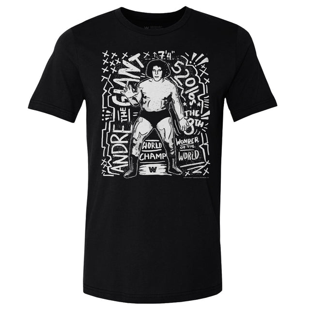 Andre The Giant Men's Cotton T-Shirt | 500 LEVEL