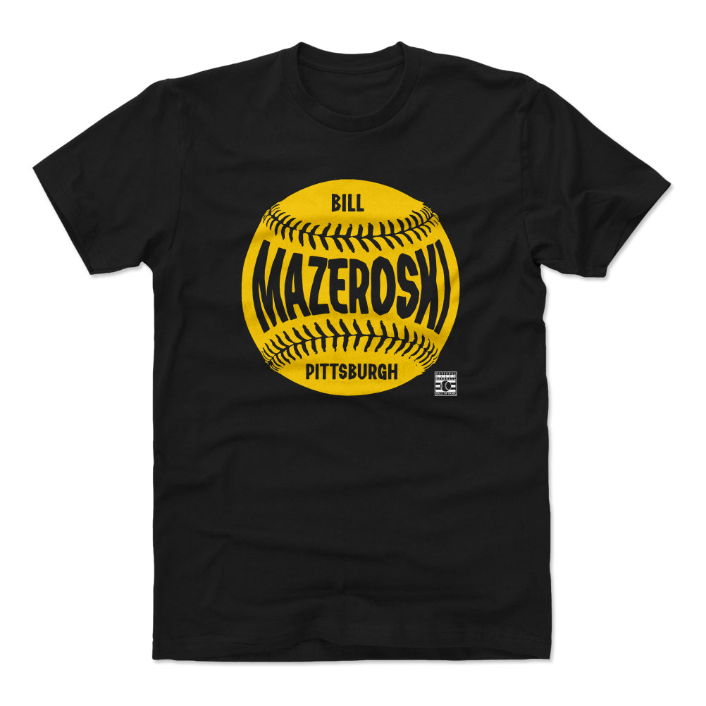 Bill Mazeroski Men&#39;s Cotton T-Shirt | 500 LEVEL