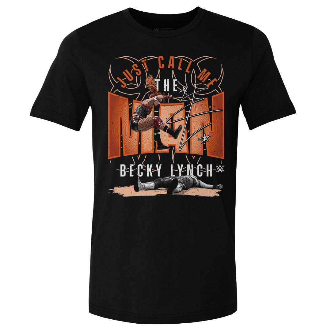 Becky Lynch Men&#39;s Cotton T-Shirt | 500 LEVEL