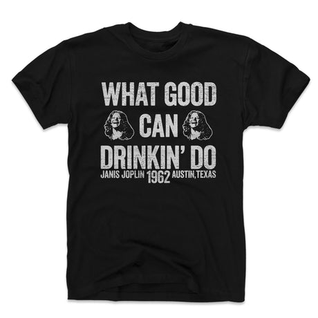 Janis Joplin Men's Cotton T-Shirt | 500 LEVEL