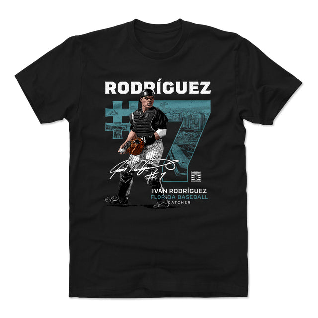 Ivan Rodriguez Men's Cotton T-Shirt | 500 LEVEL