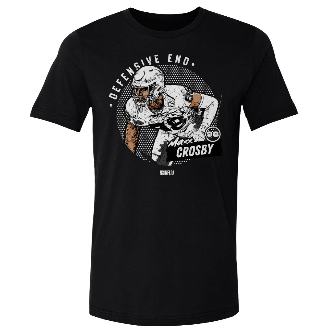 Maxx Crosby Men&#39;s Cotton T-Shirt | 500 LEVEL