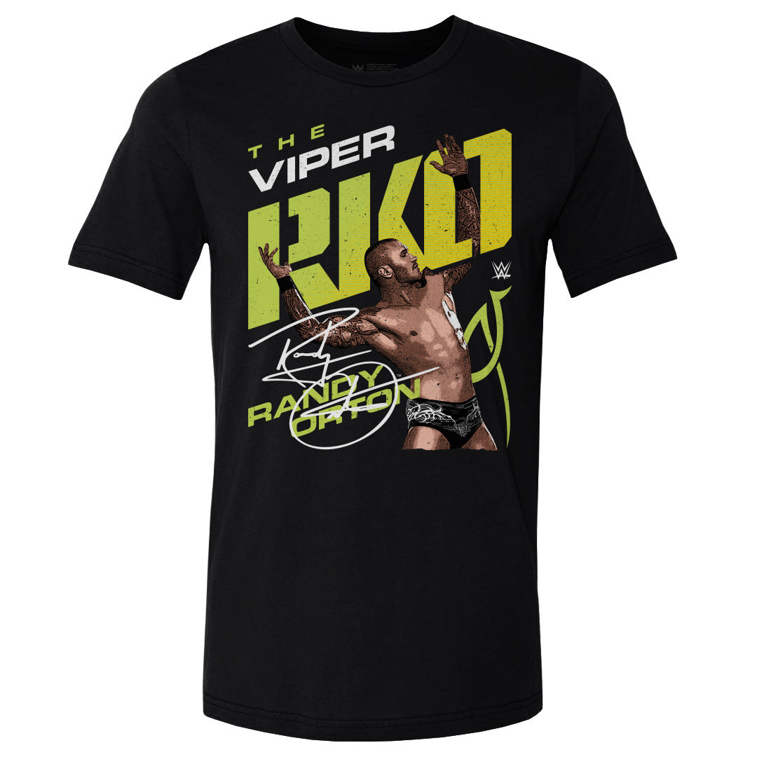 Men's 500 Level Black Randy Orton Apex Predator Long Sleeve T-Shirt